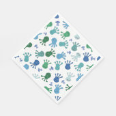 Schattige Aliens Verjaardagsfeest Servet (Hoek)