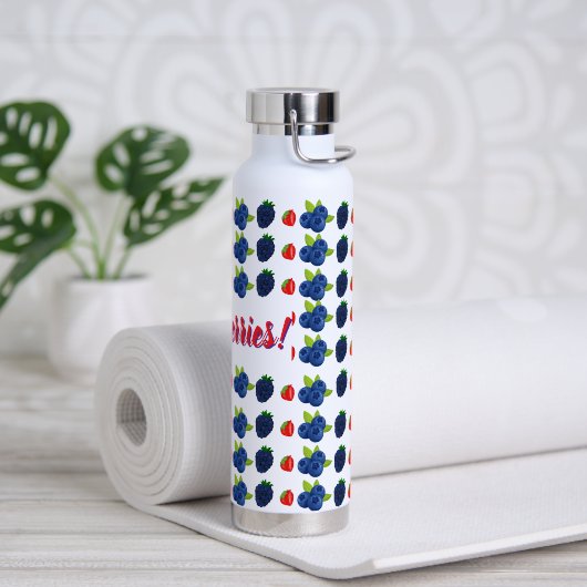 Schattige Alleen bessen waterfles (Yoga)