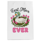 Schattige allerbeste moeder ooit Moederdag Medium Cadeauzakje (Voorkant)