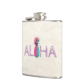 Schattige Aloha Hawaiaanse Ananas Heupfles (Links)