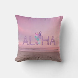 Schattige Aloha Hawaiaanse Ananas,Zonsondergang aa Kussen