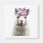 Schattige Alpaca Magneet (Voorkant)