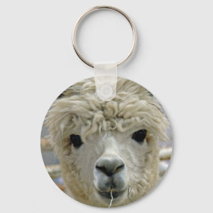 Schattige Alpaca Sleutelhanger