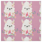 Schattige Alpaca Stof (Swatch)