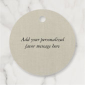 Schattige als een Button Baby shower Sip and See Bedankjes Labels (Achterkant)