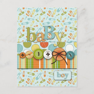 Schattige als een Button Briefkaart