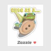 Schattige als een Button — GECKO Sticker (Vel)