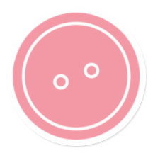 Schattige als een Button (Roze)