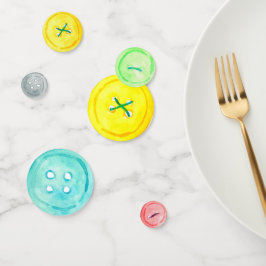 Schattige als een knop kind partij confetti