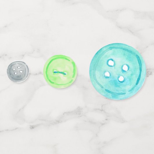 Schattige als een knop kind partij confetti (Achterkanten)