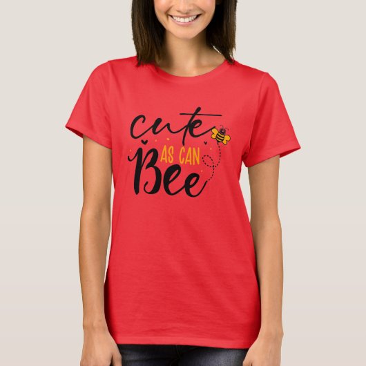 Schattige als maar kan t-shirt (Voorkant)
