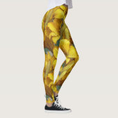 Schattige Amaryllis Bloem Hardlopen Oefening Leggings (Rechts)