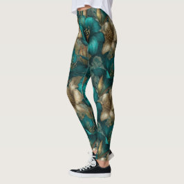 Schattige Amaryllis Sparkle Draag Atletisch Leggings