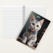 Schattige Amerikaans Korthaar Kitten met grote oge Notitieboek (Binnen)