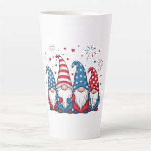Schattige Amerikaanse Kabouters Cartoon-68123 Latte Mok