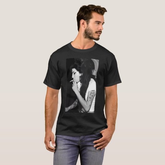 Schattige Amy Roken Poster T-shirt (Voorkant volledig)