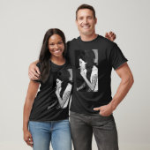 Schattige Amy Roken Poster T-shirt (Unisex)