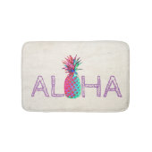 Schattige anananas Aloha Hawaiian Badmat (Voorkant)