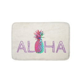Schattige anananas Aloha Hawaiian Badmat