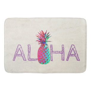 Schattige anananas Aloha Hawaiian Badmat