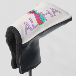 Schattige anananas Aloha Hawaiian Golfheadcover