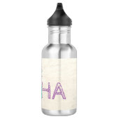 Schattige anananas Aloha Hawaiian Waterfles (Rechts)