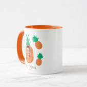 Schattige Ananas Fototemplate Gepersonaliseerd Kin Mok (Voorkant links)