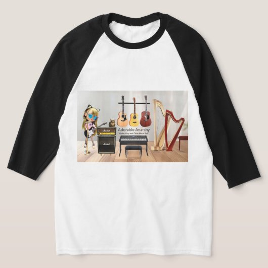 Schattige Anarchie Officiële Cool Shirt 2025 (Laagn)