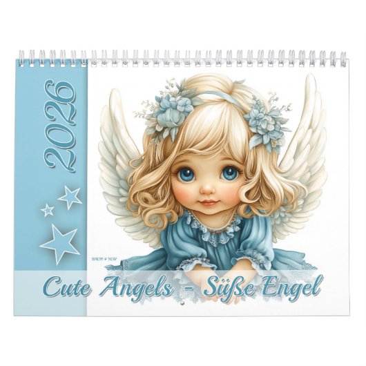 Schattige Angels – Süße Engel 2026 Kalender (Hoes)