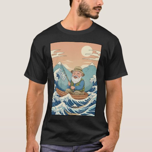 Schattige Angler T-shirt (Voorkant)