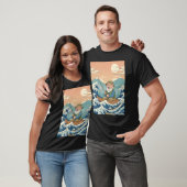 Schattige Angler T-shirt (Unisex)