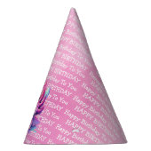 Schattige Anime Axolotl Roze en Paarse Meisjes Ver Feesthoedjes (Rechts)