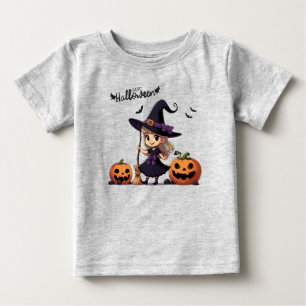 Schattige, anime halloween heks