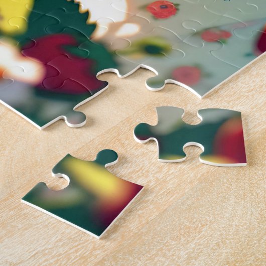 Schattige anime meisje eten aardbeien | Zomerdag Legpuzzel (Zijkant)