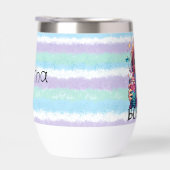 Schattige Anime Meisje Holding Bubble Tea (Rechts)