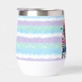 Schattige Anime Meisje Holding Bubble Tea (Rechts)