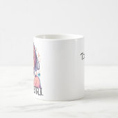 Schattige Anime Meisje Holding Bubble Tea Koffiemok (Center)