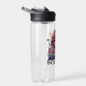 Schattige Anime Meisje Holding Bubble Tea Waterfles (Rechts)