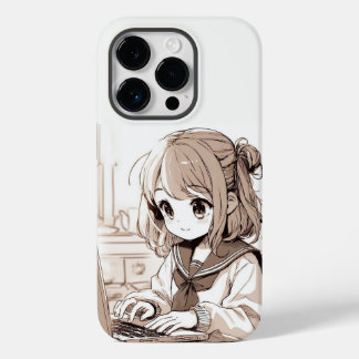 Schattige Anime Meisje iPhone / iPad hoesje