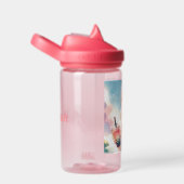 Schattige anime meisje met een Boba Tea Waterfles (Rechts)
