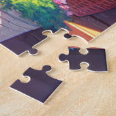 Schattige Anime Meisje met een Plant Legpuzzel (Zijkant)