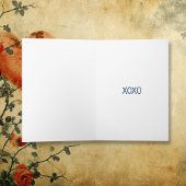 Schattige Anime Paar en Vlinder Valentijnsdag Kaart