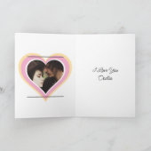 Schattige Anime Ramen Noedels Grappige Valentijnsd Feestdagen Kaart (Binnen)