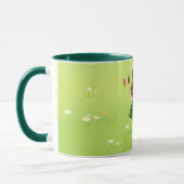 Schattige anime roodharige St. Patrick's Day   Mok (Links)