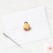Schattige anime-Sticker Vierkante Sticker (Envelop)