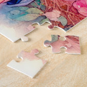 Schattige anime thema Valentijnsdag Legpuzzel (Zijkant)