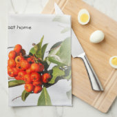 Schattige Anna's kolibrie op de Berry Struik Theedoek (Quarter Fold)