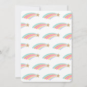 Schattige Any Age Verjaardag Eenhoorn Balloon Kind Kaart (Achterkant)