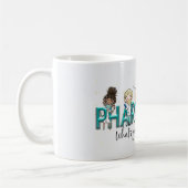 Schattige apotheker Superpower Koffiemok (Links)