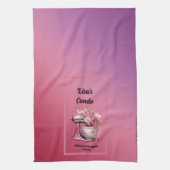 Schattige appartement Welkom bij het Baker's Palac Theedoek (Verticaal)